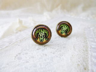 Illustration for article titled Bioshock Infinite Vigor Earrings